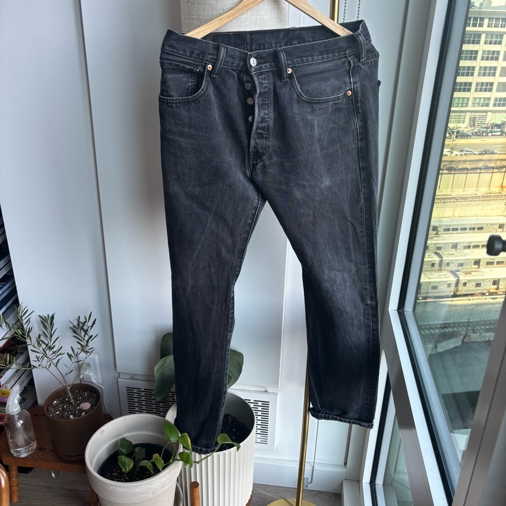 Levi's 501 Men's Black Jeans